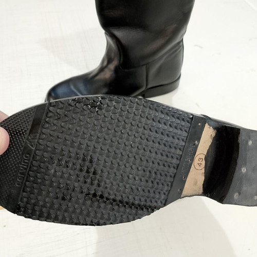 Military Endromides boots, genuine leather, size 43