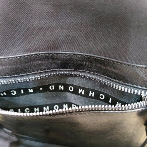 John Richmond shoulder bag like new, black