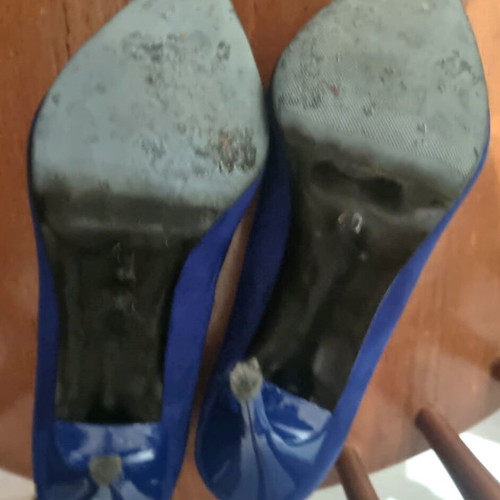 Roua Blue Women's Pumps like new, high heel, size 40