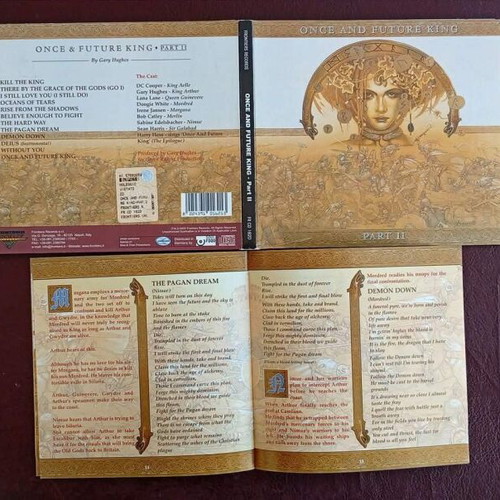 Gary Hughes Once And Future King Part II CD used, melodic metal