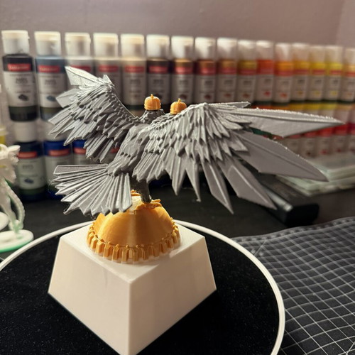 AEK double-headed eagle 3D printed decoration 13x20