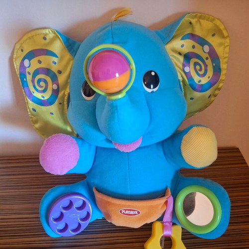 Playskool soft activity elephant toy used