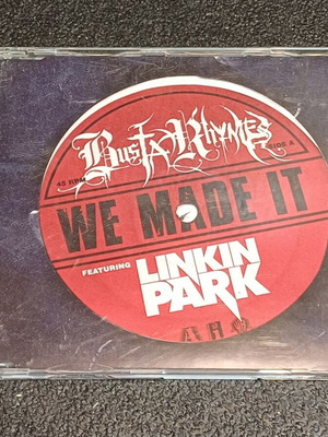 We Made It CD Single Busta Rhymes Featuring Linkin Park like new, Hip-Hop