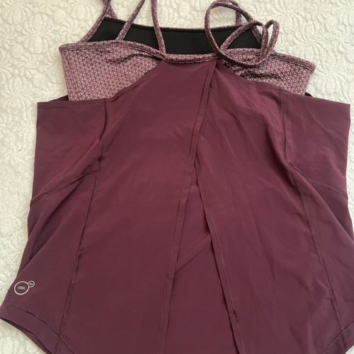Puma women's sports tank top new, purple, size XL