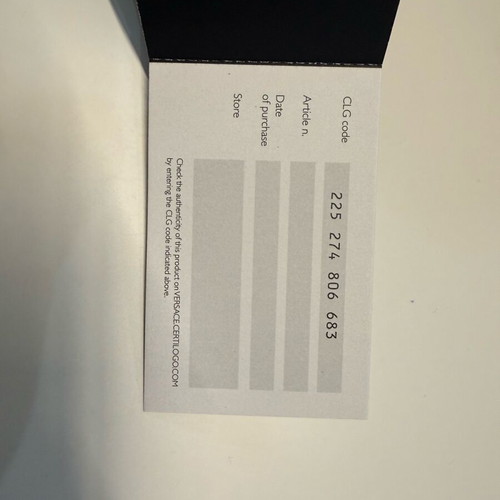 Versace sunglasses new, white