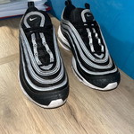 Παπούτσια Nike Airmax 97 Millennium γυναικεία σαν καινούργια, νούμερο 40, μαύρα