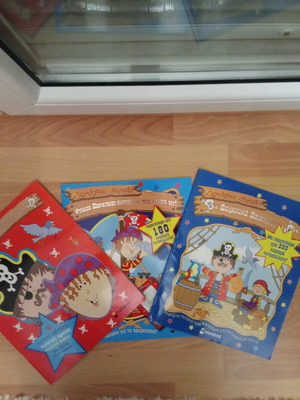 Children's activity books Minos editions new
