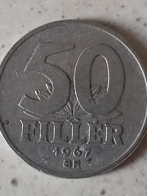 Νόμισμα Hungary 50 Filler 1967 BP μεταχειρισμένο