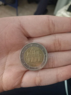 2 euro 150 years from the Arkadi Monastery holocaust like new