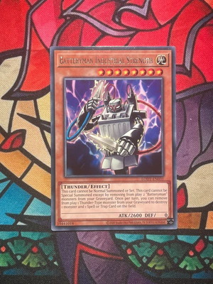 Batteryman Industrial Strength Yu-Gi-Oh card new, LODT-EN031