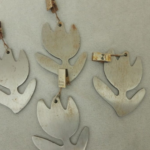 Tablecloth weights set of 4 used