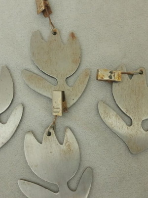 Tablecloth weights set of 4 used