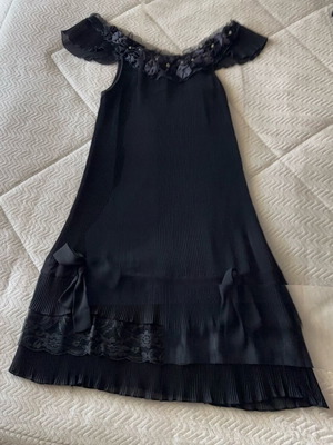 Vintage Ysatis dress black like new with extra lining