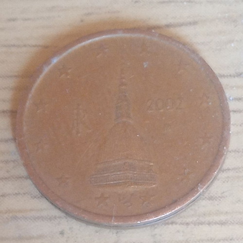 2 cents 2002 Italy like new