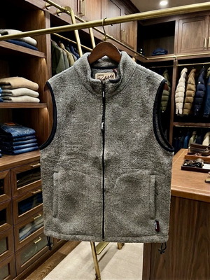 Woolrich Polartec Textured Fleece Vest, Unisex Large