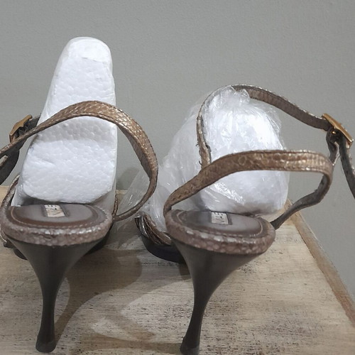 Via Spiga sandals used genuine leather size 36 multicolor
