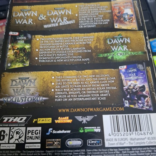 Dawn of War The Complete Collection used, PC action game