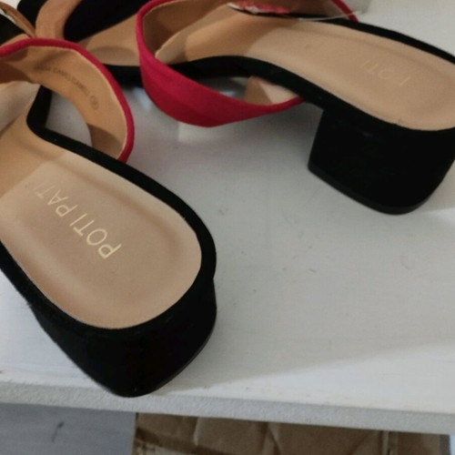 Summer shoes new, size 38, multicolor suede with anti-slip sole