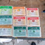 Olive oil soaps new, pack of 9 pieces 70 grams each