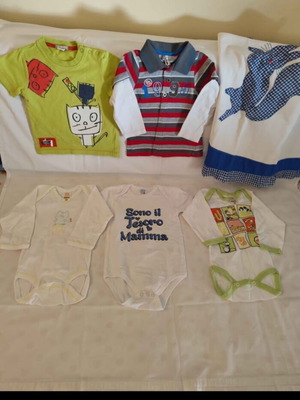 Baby clothes set for 6-12 months, 5 pieces
