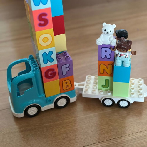 Lego Duplo Alphabet Truck like new