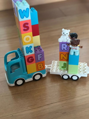 Lego Duplo Alphabet Truck like new