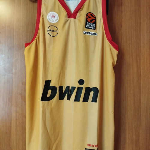 Olympiacos basketball jersey large, new, 100 years logo