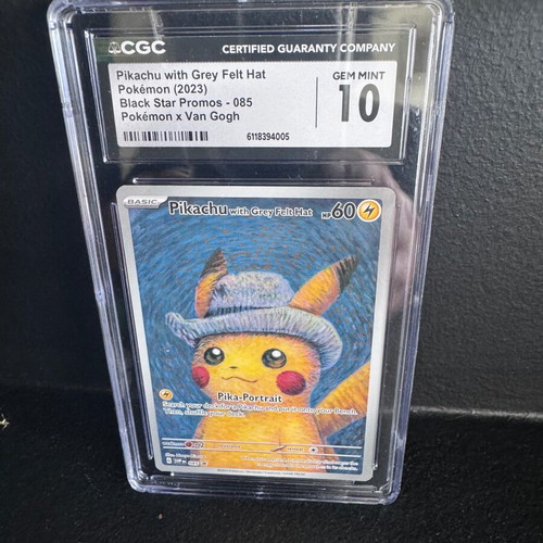Pokemon x Van Gogh Pikachu CGC 10 Gem Mint καινούργιο