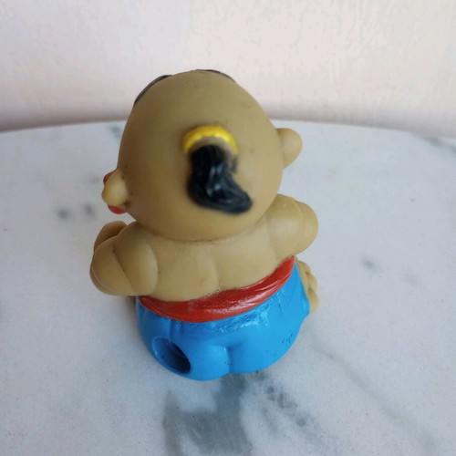 Vintage sumo wrestler rubber sharpener new