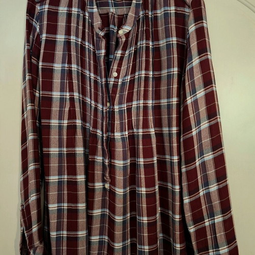 GAP checked shirt size large like new