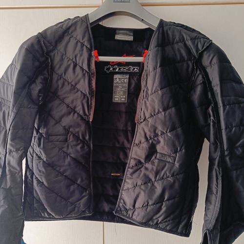 Alpinestars GP-R V2 leather jacket like new, Techair compatible, size 48