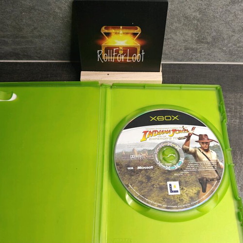 Indiana Jones and the Emperor's Tomb Xbox Original used action adventure game