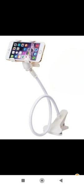 Flexible phone holder