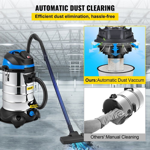 Vevor Vacuum Cleaner 30lt 1200W new, wet and dry with accessories
