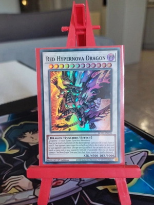 Red Hypernova Dragon card new