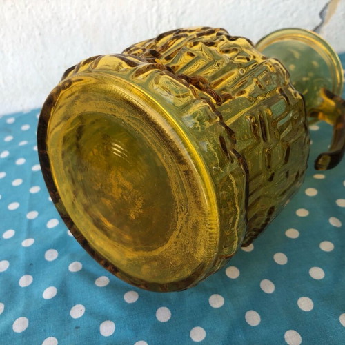 Glass jug with handle Bormioli Rocco used