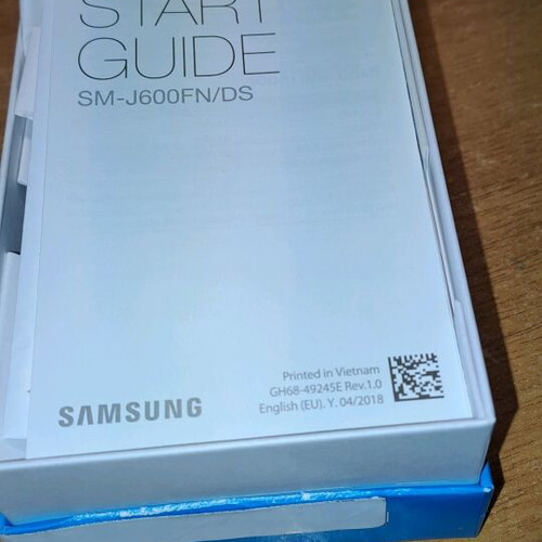 Samsung Galaxy J6 empty box used