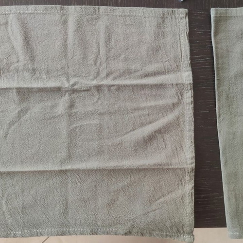 Table napkins, pack of 160, green khaki