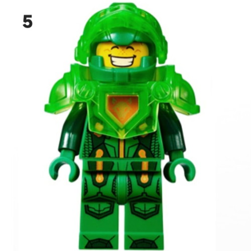 7 Lego Nexo Knights and DC figures