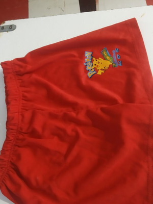 Παιδικό σορτσάκι Pokemon με στάμπα, βαμβακερό ύφασμα, μέγεθος 8, κόκκινο