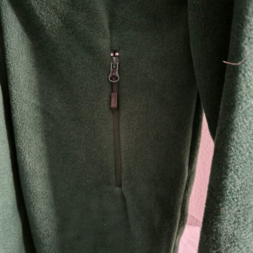 The North Face jacket-fleece like new, green, XXL