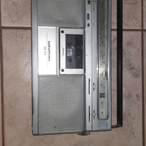 Grundig RR 710 portable stereo radio cassette player used