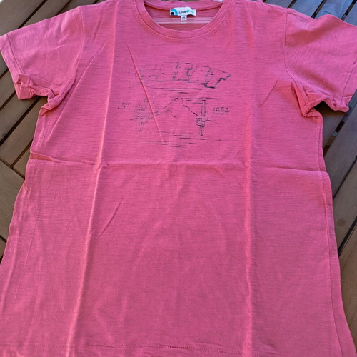 T-shirts used pack of 3 for boys 12-14 years, pink and green colors