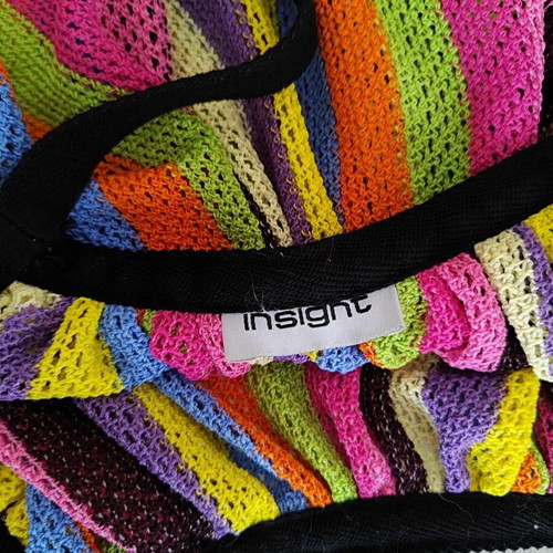 Vintage Insight shoulder bag like new, multicolor