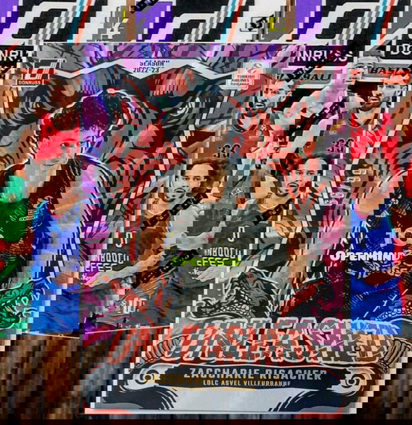 RISACHER - UNLEASHED PURPLE LASER /99 - LDLC ASVEL VILLEURBANNE - DONRUSS EUROLEAGUE 2024-25
