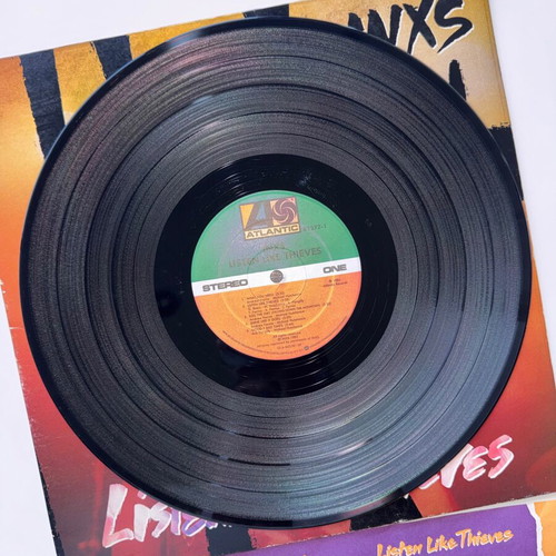 INXS Listen Like Thieves LP used, 1st US gatefold
