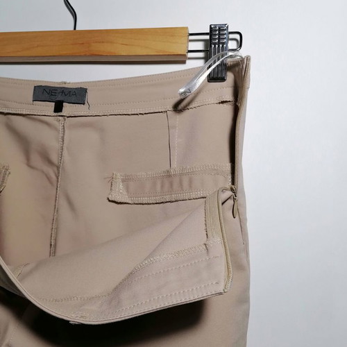 Nema pants used, size M, beige, summer style