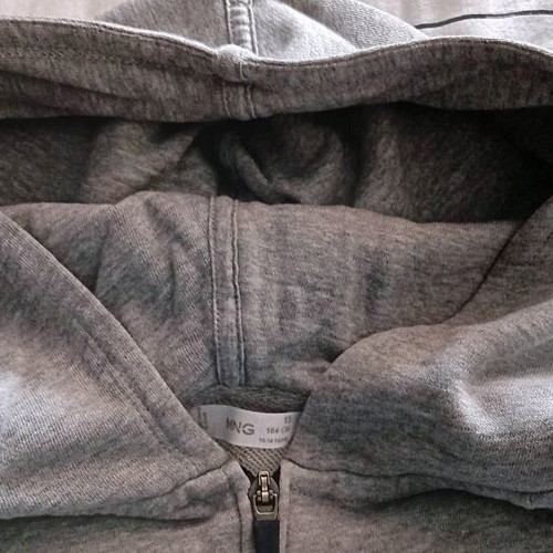 Mango 13-14 hoodie gray kids jacket new for 164 height