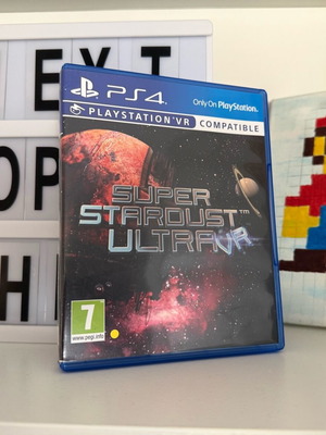Super Stardust Ultra VR PS4 game like new