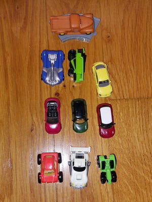 Collection of 10 toy cars new